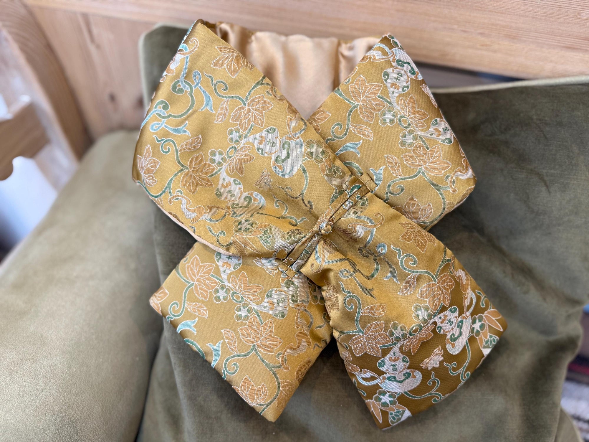 Handmade Song Brocade Silk Scarf