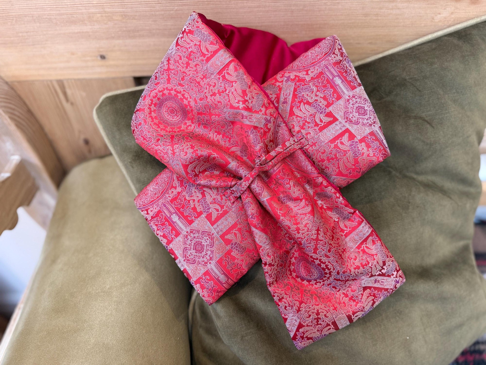 Handmade Song Brocade Silk Scarf