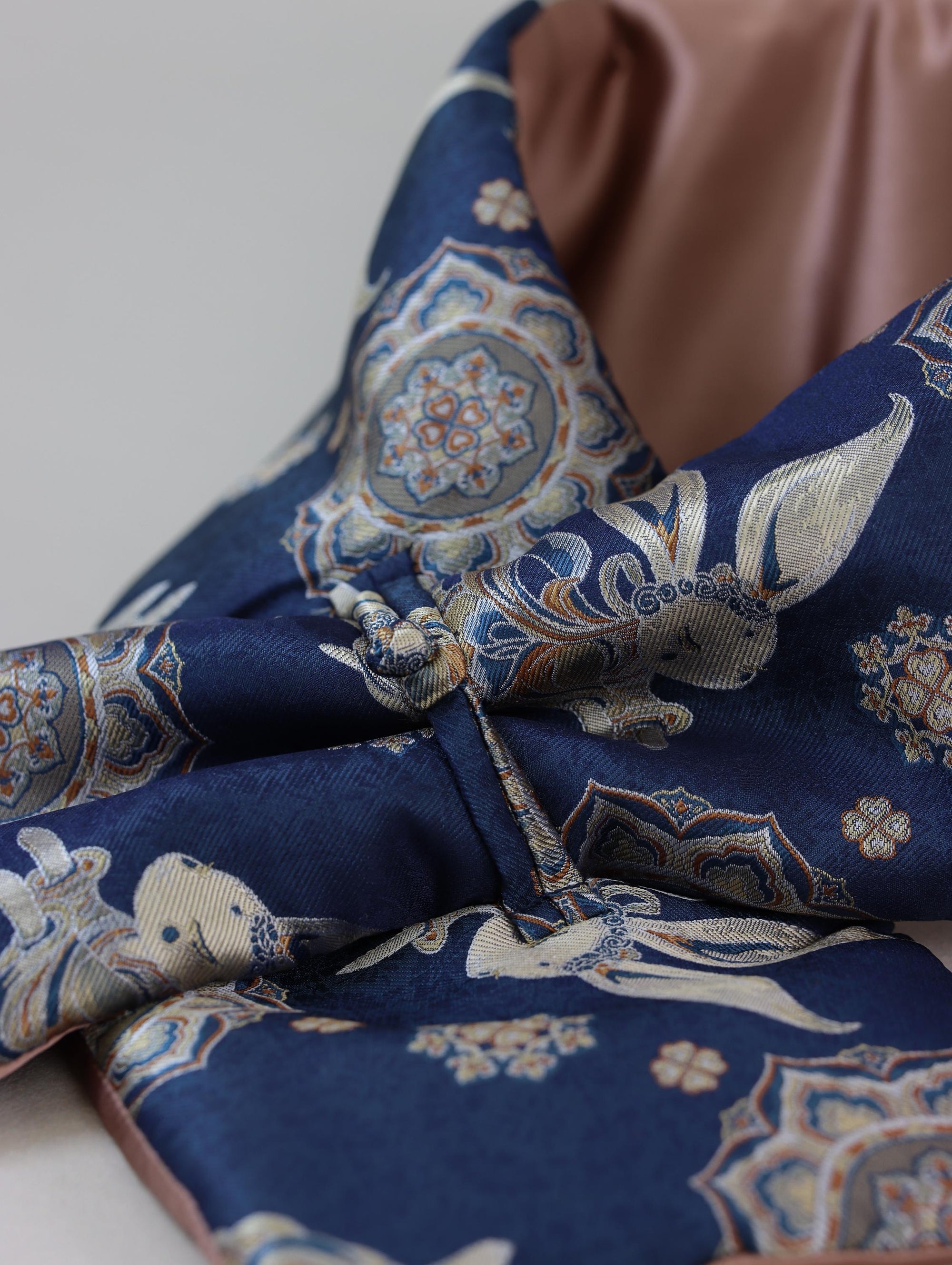 Handmade Song Brocade Silk Scarf