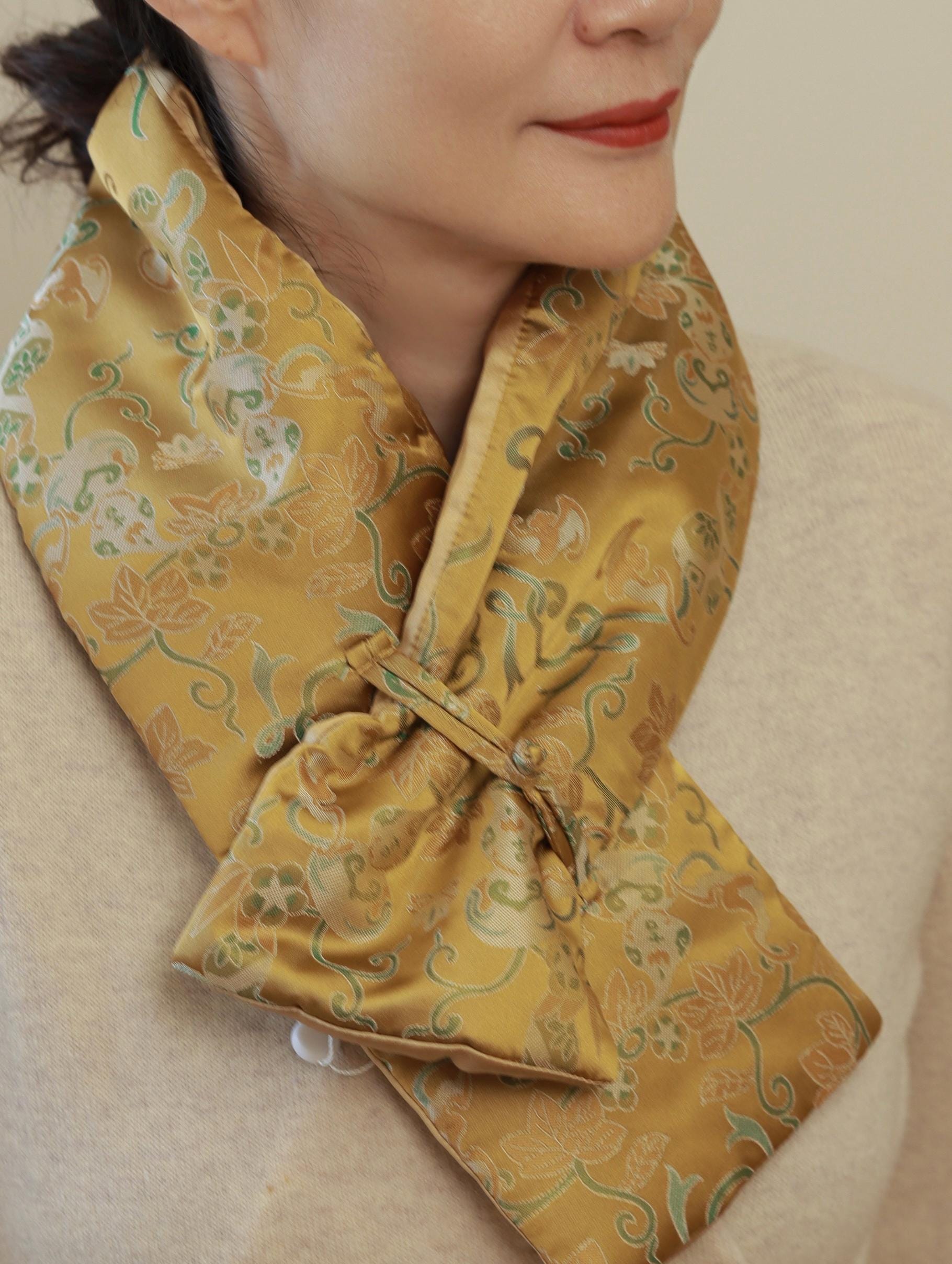 Handmade Song Brocade Silk Scarf