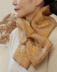 Handmade Song Brocade Silk Scarf