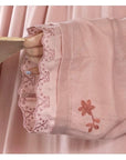 Bamboo Fibre Cotton Embroidered Loungewear Bamboo Cotton/Breathable Winter Pajamas