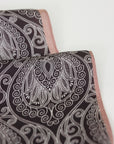 Mulberry Silk Scarf with Scarf Ring - Vintage Style Bandana