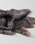 Mulberry Silk Scarf with Scarf Ring - Vintage Style Bandana