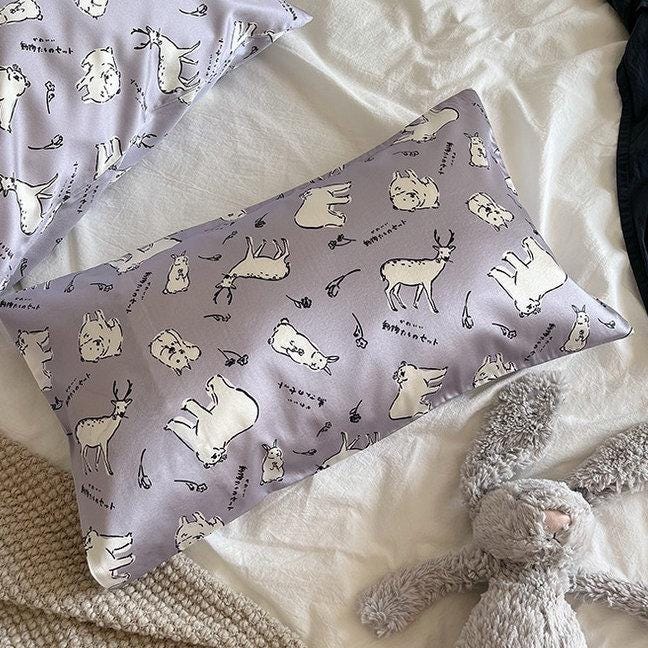 Children&#39;s Silk Pillowcase 30*50CM Envelope shape Silk Pillow case for both Adult and Child Size Creative Gift for New Home Owner