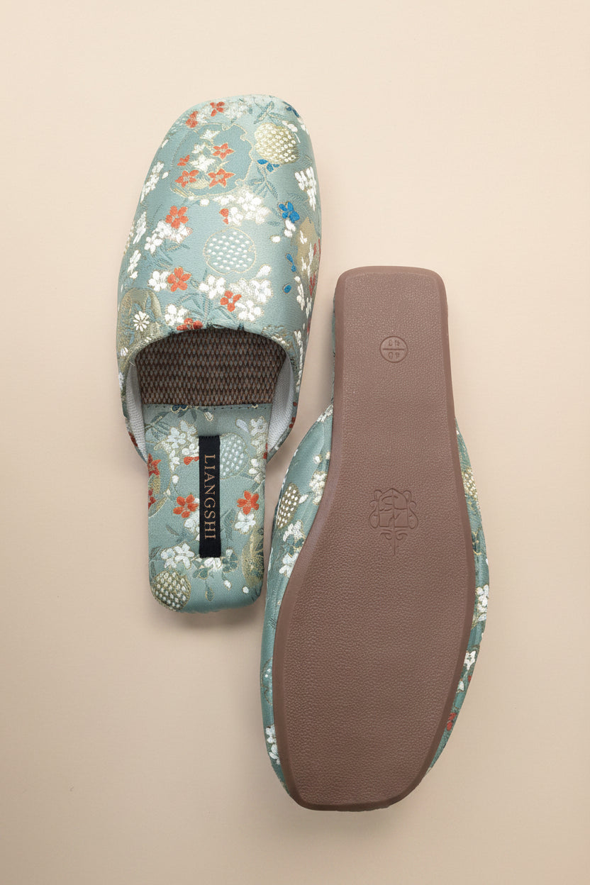 [embroidery slippers] - [liancllection]