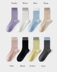 Pink Lian Loungewear Pilates grip socks for women, cotton yoga socks with non-slip soles and relaxed fit for workouts and barre.