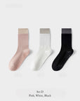 Pink Lian Loungewear Pilates grip socks for women, cotton yoga socks with non-slip grip and relaxed fit for workout and barre.