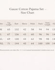 Pink gauze cotton pajama set for women by Lian Loungewear, featuring a relaxed fit and comfortable design for sleep or lounging.
