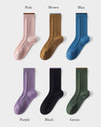 Pink Lian Loungewear Pilates compression socks for women, non-slip yoga and barre socks with arch support and stable fit.
