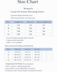 Baby blue gauze cotton dressing gown for women with 3/4 sleeves, loose fit, comfortable nightwear from Lian Loungewear.