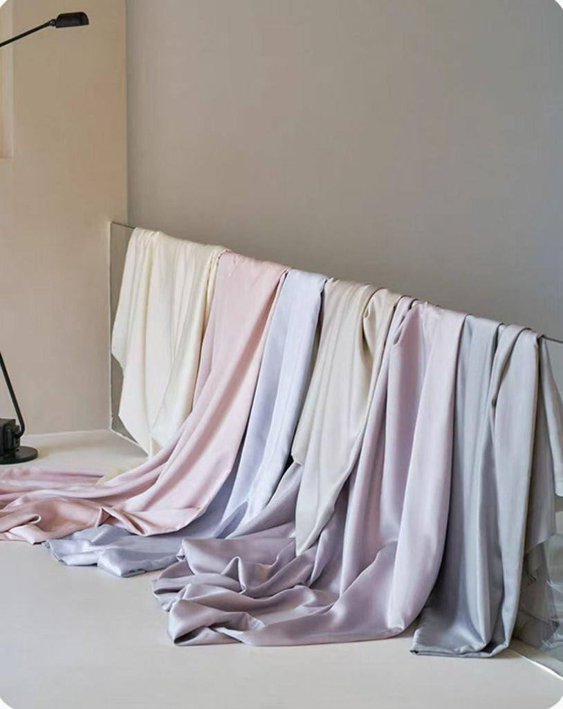 TENCEL Lyocell Duvet Cover and Pillowcase Set: Eucalyptus Fiber, Plant Based Silk Duvet