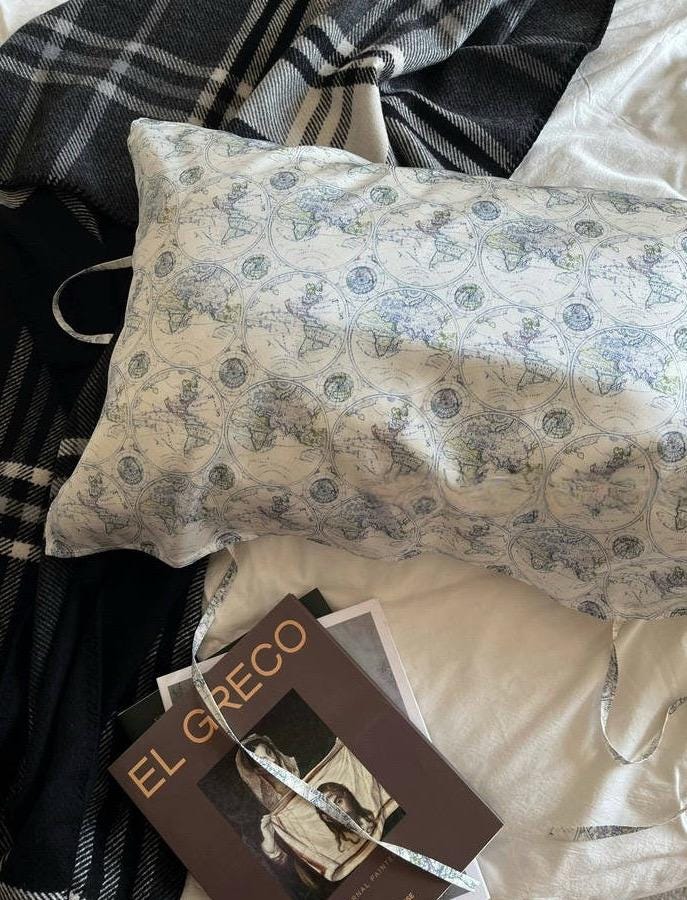 World Map Silk Pillowcase 22 Momme 6A Grade Mulberry Silk Travel-Inspired Bedding Gift for Men & Women | Envelope Closure Luxury Pillow Cover for Modern Home & Bedroom Decor
lian silk pillowcases