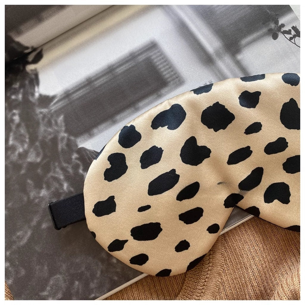 Leopard Dot Silk Pillowcase by 100% Mulberry Silk Gift Set Hypoallergrnic Pillow Case - Skin Hair Care - Beauty Sleep Essential