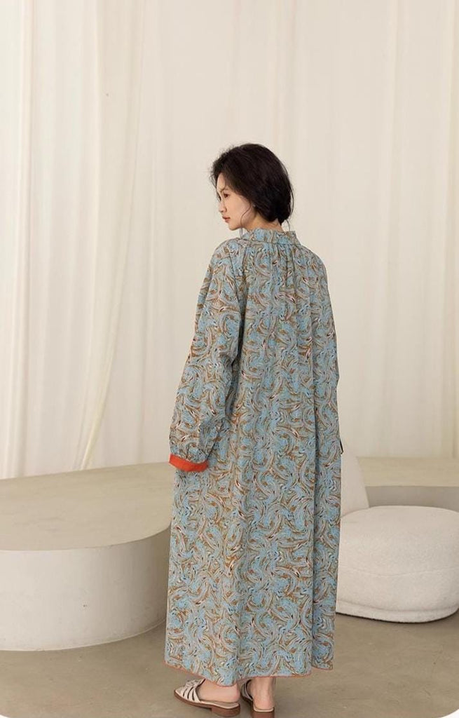Cotton Gauze Pajama Set: Lightweight Button-Up Loungewear, Cotton Sleepwear