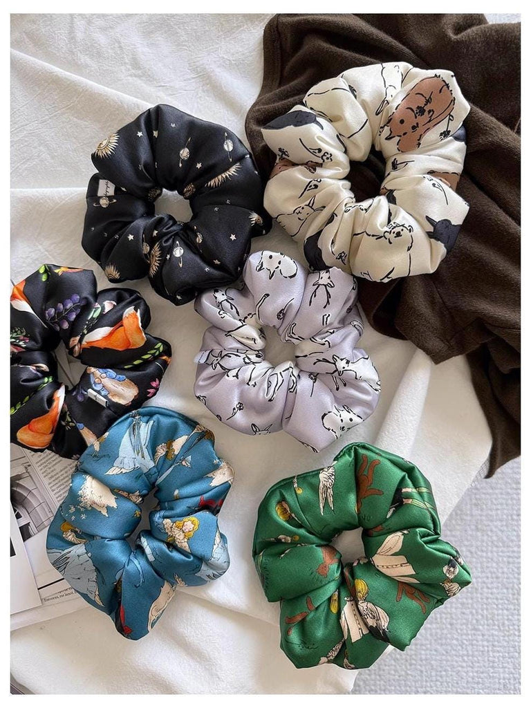 Mulberry Silk Scrunchie: Luxury Hair Tie, Gentle Hold for Sleeping Hair Care