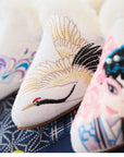 Embroidered Silk Slippers: Vintage Chinese Style Indoor Shoes
